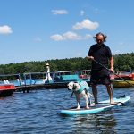 SUP mit Hund - Dechsendorfer Weiher